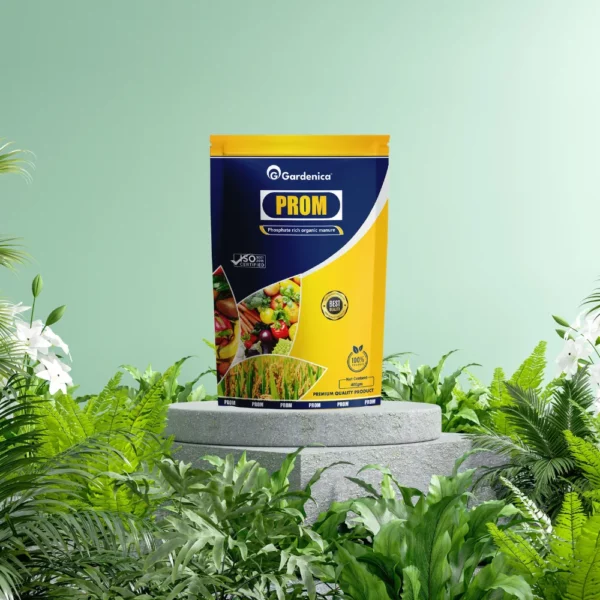 Gardenica - Phosphorus Rich Organic Manure - Essential Supernatural Nutritional Source for Fruiting and Flowering in Plants. (850 gm)